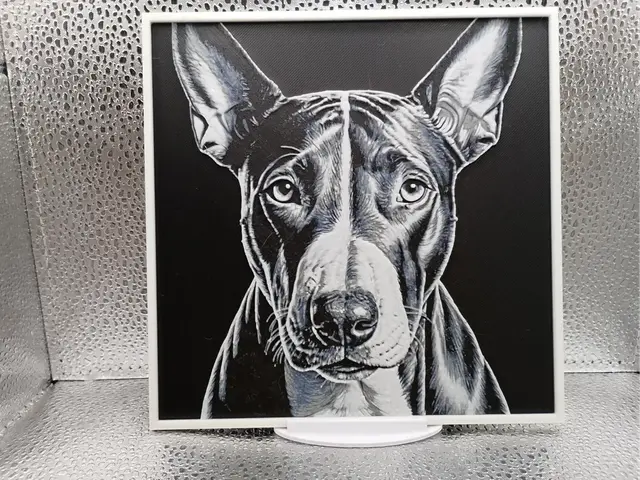 HueForge model: Bull Terrier – Hueforge 3D-Printed Artwork by Borishotch Industries