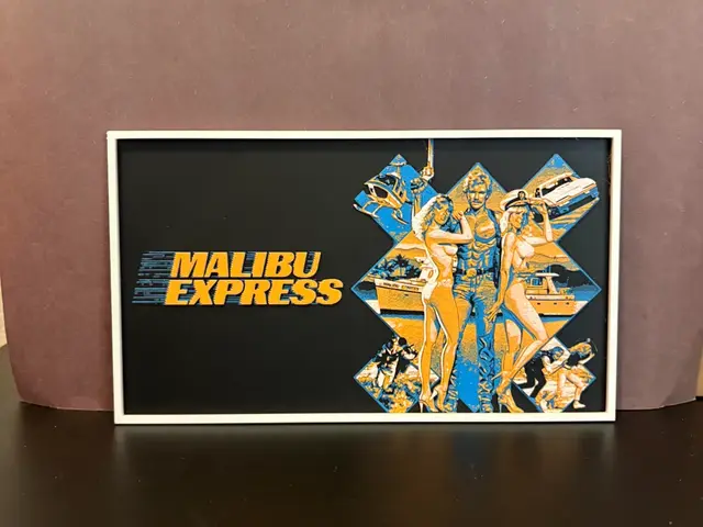 HueForge model: Malibu Express Hueforge by Estiv
