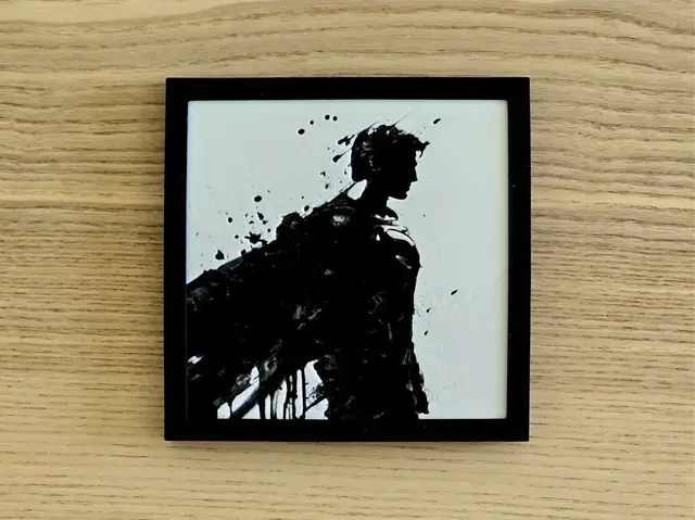 Superman Silhouette - HueForge