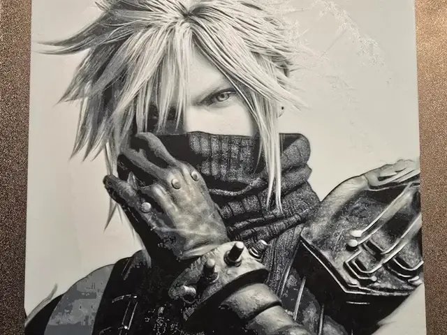 HueForge model: Final Fantasy 7 - Cloud Hueforge by 3D-Mentiel
