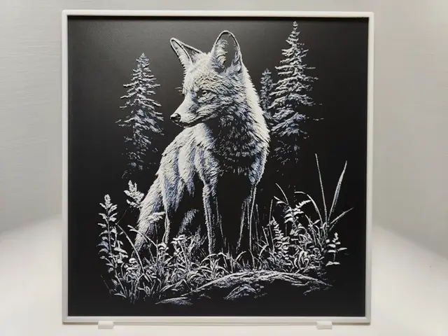HueForge model: Fox - Hueforge by BeaN
