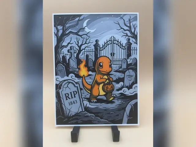 Charmander Trick or Treat HueForge Print