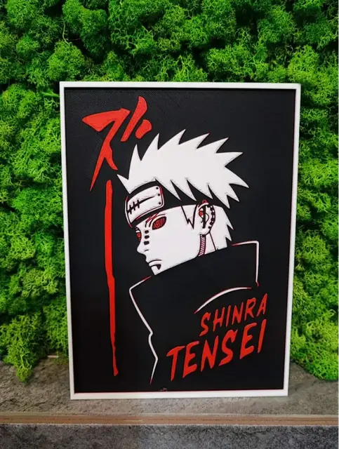 HueForge model: Shinra Tensei by Garuda3D