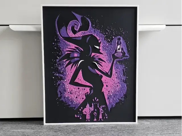 HueForge model: Disney Yzma Hueforge by RIVY3Dprint