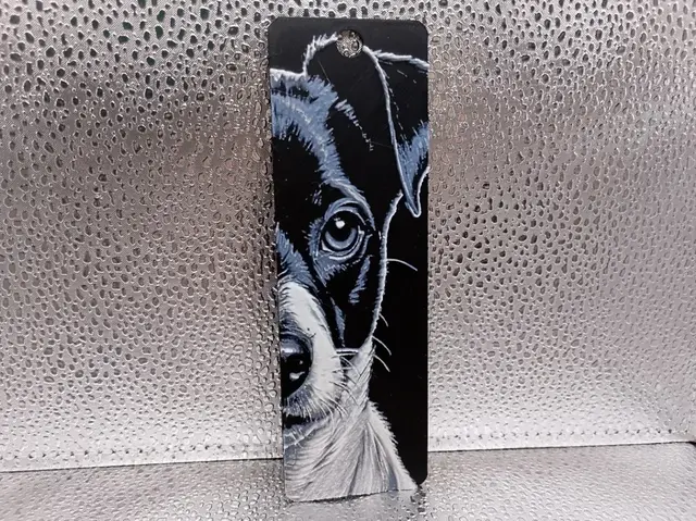 HueForge model: Jack Russell Terrier Bookmark – Hueforge by Borishotch Industries