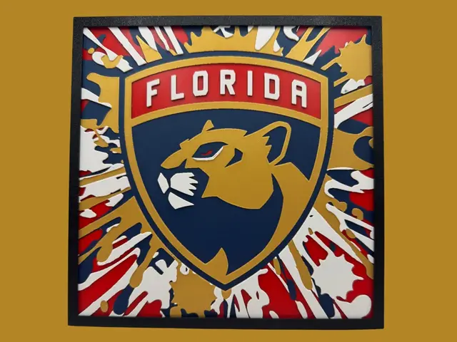 HueForge model: Florida Panthers - NHL Series 2 by Canadian Gamer
