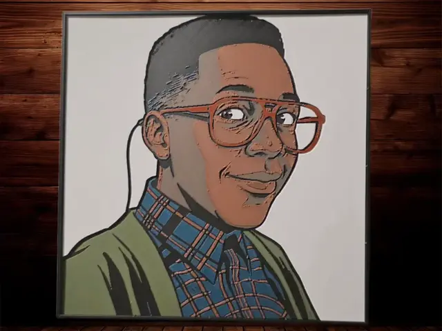 HueForge model: Steve Urkle - 200x200 by Side Quest Hues