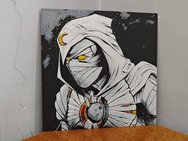 HueForge model: Hueforge Moon Knight by Litolunar