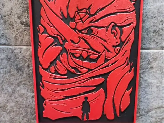 HueForge model: Susano Itachi by Garuda3D