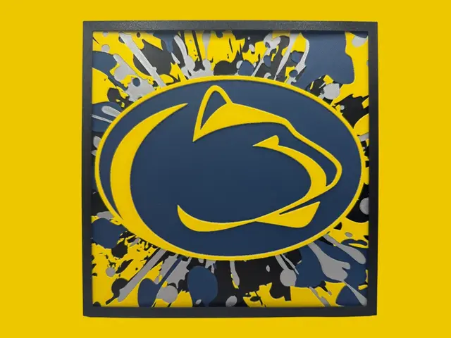 HueForge model: Pennsylvania State University by Canadian Gamer