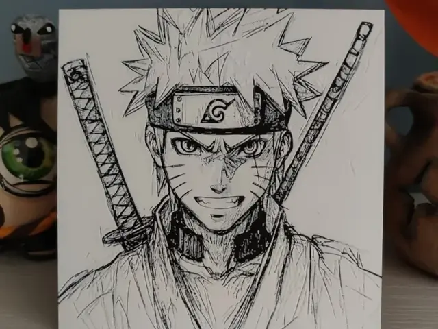HueForge model: Hueforge Naruto by Litolunar