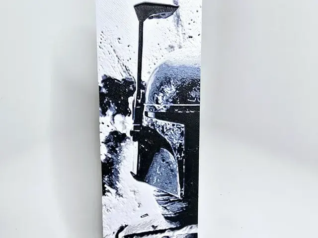 Boba Fett Hueforge Bookmark