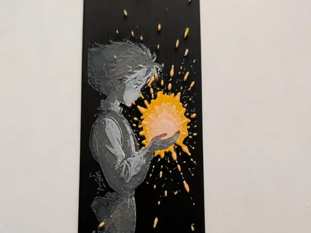 HueForge model: Howl Bookmark by CommandersVault