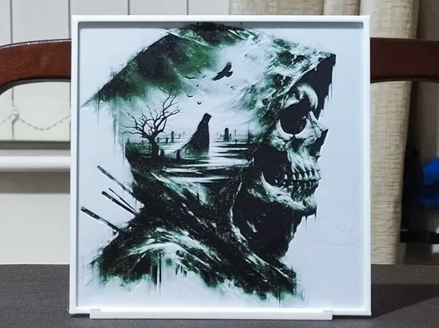 Double Exposure Reaper - 3 Color HueForge