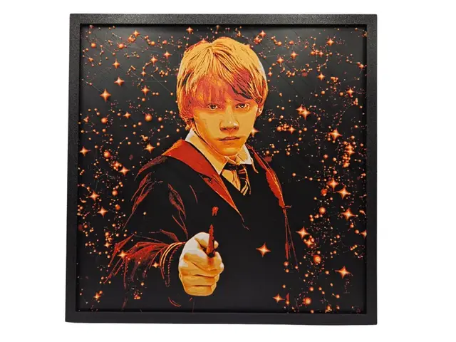 HueForge model: Ron Weasley by BusyKikiBee