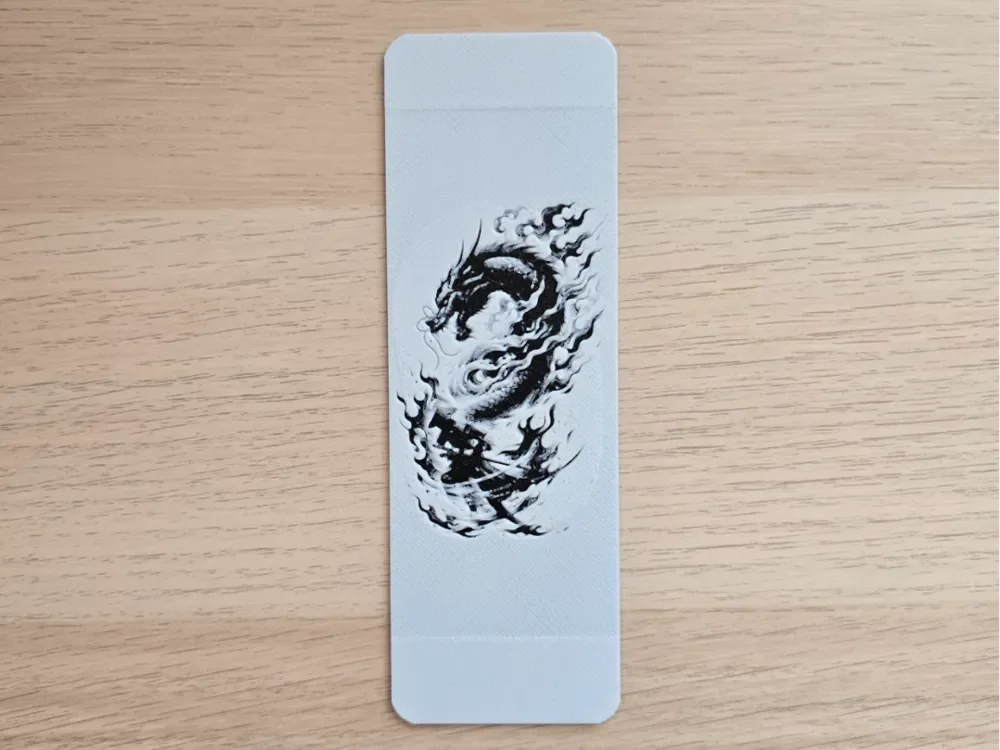 Dragon 7 Bookmark by Atrus Design HueForge model: Dragon 7 Bookmark by Atrus Design