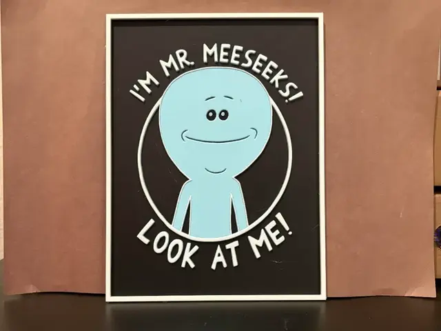 HueForge model: Mr. Meeseeks Hueforge by Estiv