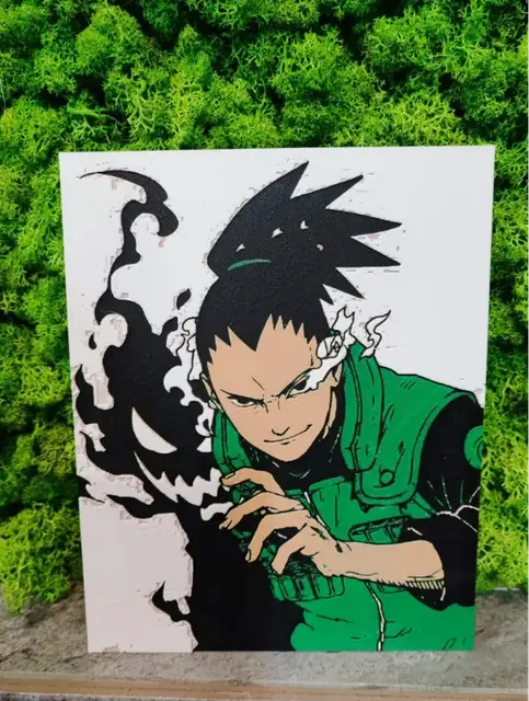 HueForge model: Shikamaru's Techniques by Garuda3D