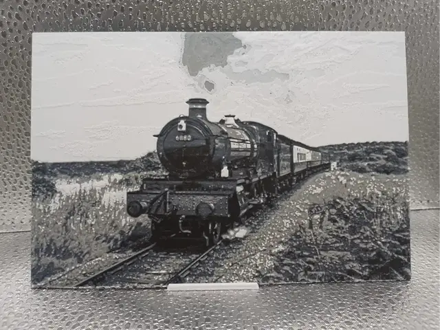 HueForge model: GWR Grange Class 4-6-0 6880 Betton Grange Hueforge by Borishotch Industries
