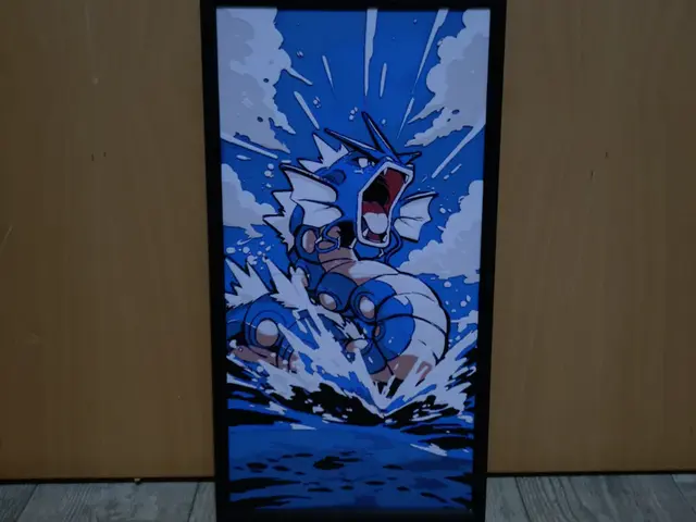 HueForge model: Pokemon Gyarados by Asgar3D