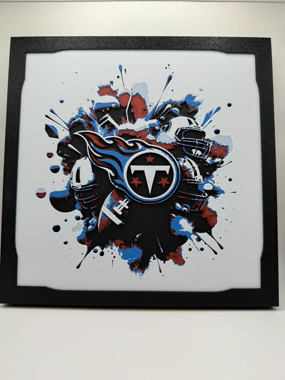 Tennessee Titans - NFL Hueforge by Canadian Gamer HueForge model: Tennessee Titans - NFL Hueforge by Canadian Gamer