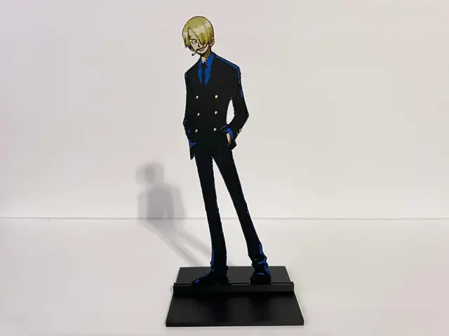 HueForge model: One Piece: Sanji 1/10th Scale Bookmark or Décor by 3djd