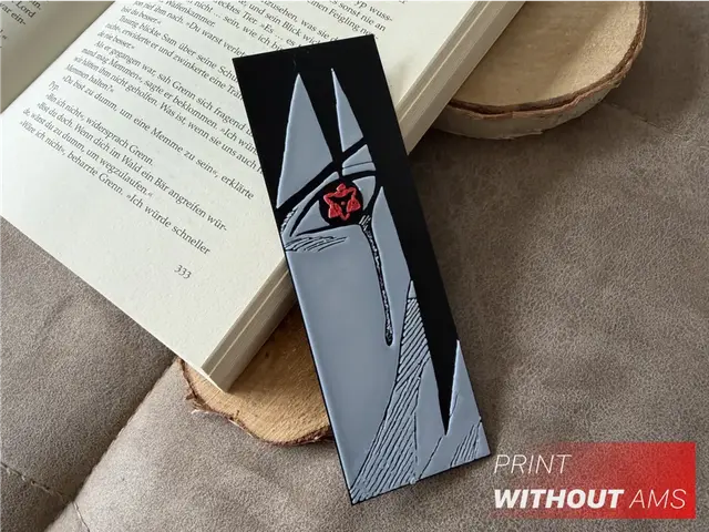 Red Gaze of Silence - Bookmark