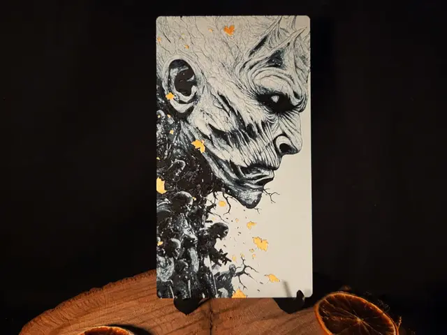 HueForge model: The Night King - GOT inspired - hueforge 110x200 by EternalDesigns3D