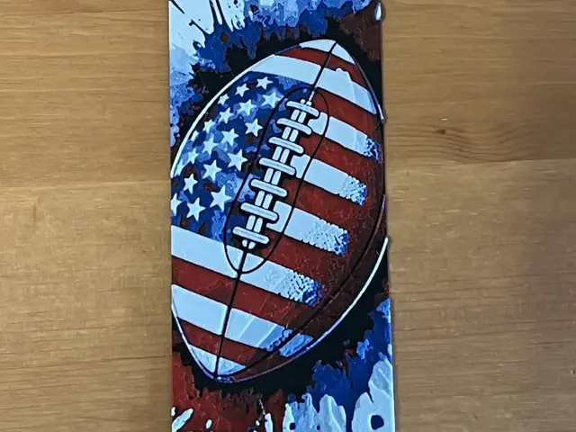 HueForge model: American football bookmark by Morganja