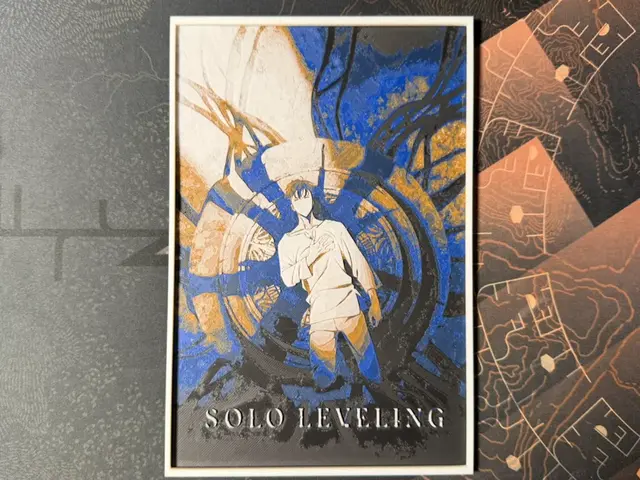 HueForge model: Solo Leveling - HueForge by ZorPrime7