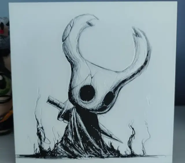 HueForge model: Hueforge Hollow Knight by Litolunar