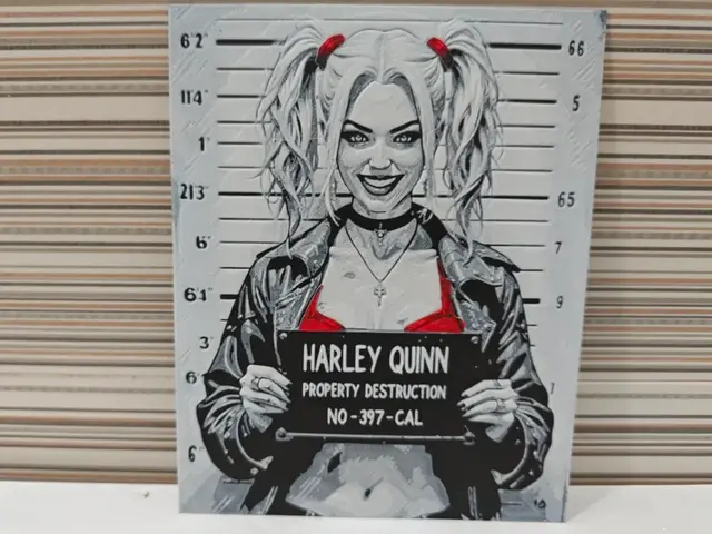 HueForge model: Hueforge Harley Quinn by Litolunar