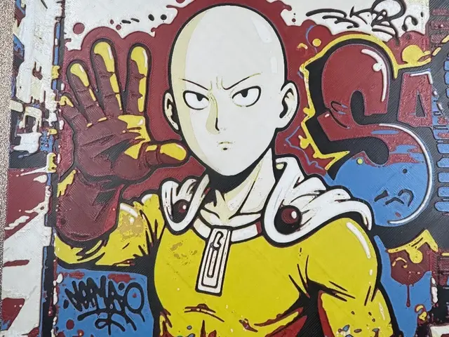 Street Art One Punch Man