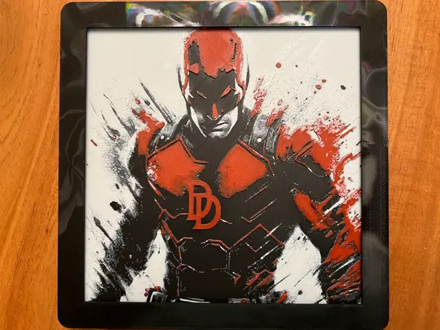 HueForge model: DareDevil 2.0 by JustBe 3D Printing
