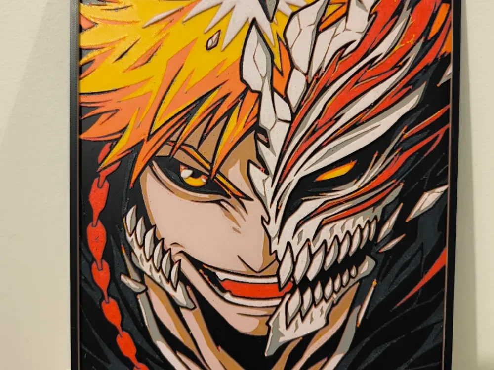 kurosaki ichigo by Dark behelit HueForge model: kurosaki ichigo by Dark behelit