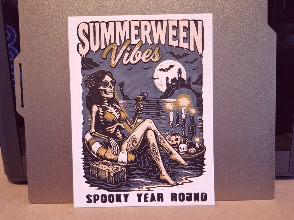 Summerween time - Hueforge by 3dGlow HueForge model: Summerween time - Hueforge by 3dGlow
