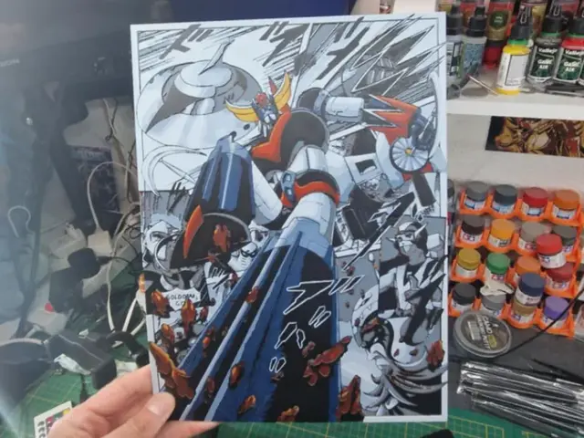 Goldorak Hueforge - Grendizer manga page