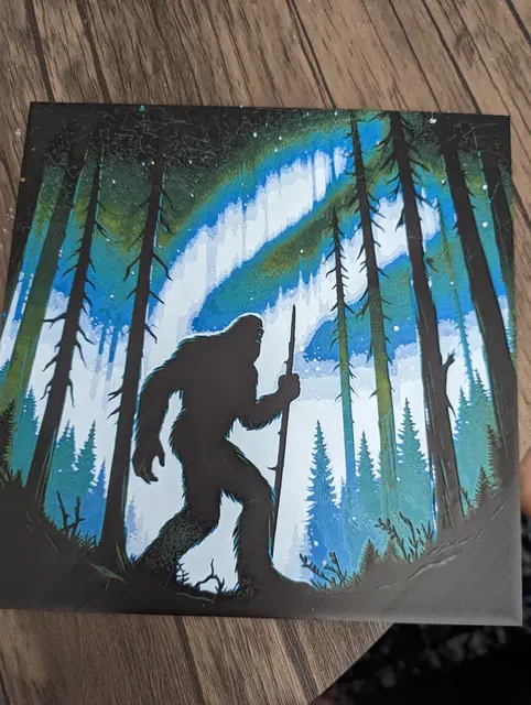 HueForge model: Sasquatch Hueforge by the_bearded_jedi