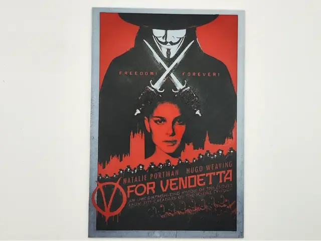 HueForge model: V for vendetta - hueforge by Altf4-Formation