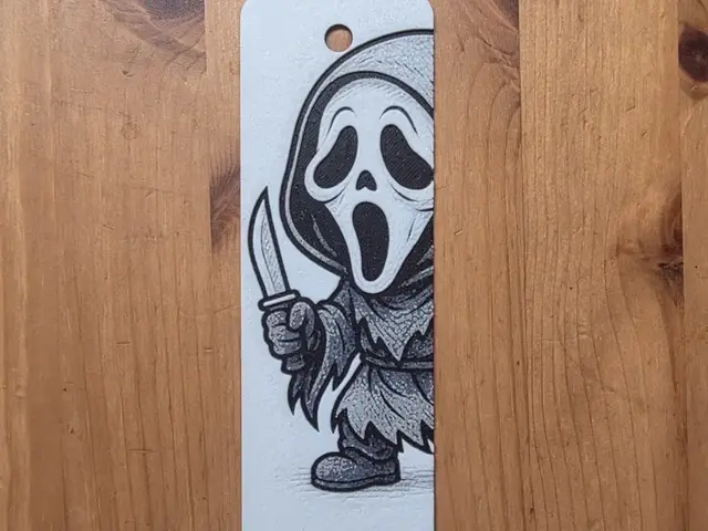 Scream Bookmark