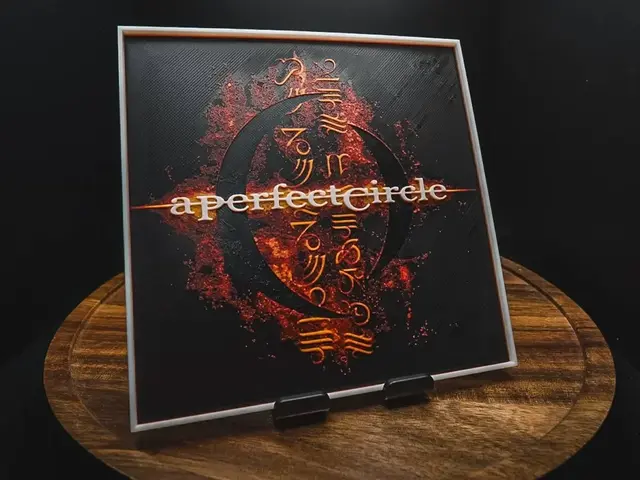HueForge model: A Perfect Circle – Mer De Noms (Album Art) by HugheCraft