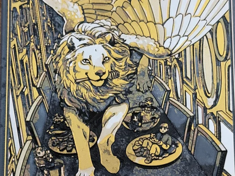 Delicious in Dungeon - Winged Lion by Pretty Okay Prints HueForge model: Delicious in Dungeon - Winged Lion by Pretty Okay Prints
