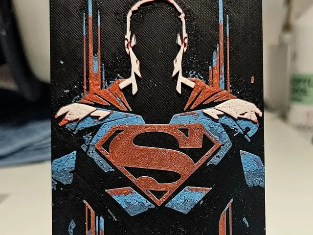 HueForge model: Superman Sketchy by Mano's 3d_Art