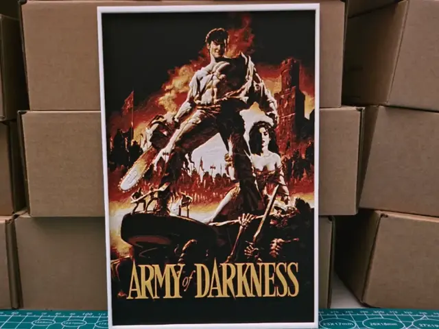 HueForge model: Army of Darkness Movie Poster - Hueforge Art by Lumpy3D