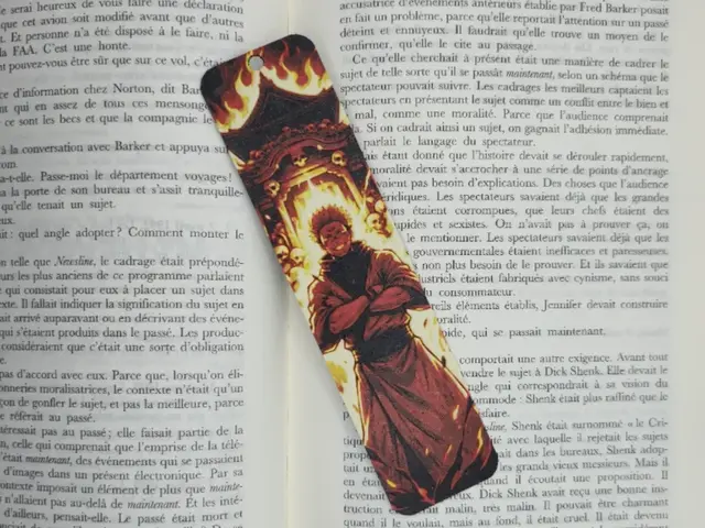 HueForge model: Bookmark Sukuna fire by Kactus Fpv