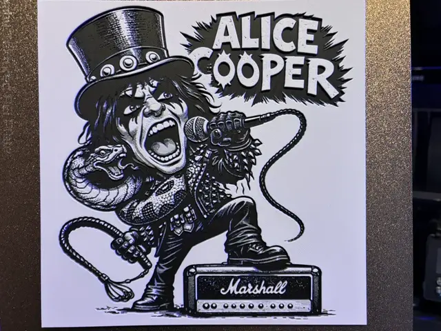 HueForge model: Alice Cooper Cartoon Hueforge by Reeftank&more