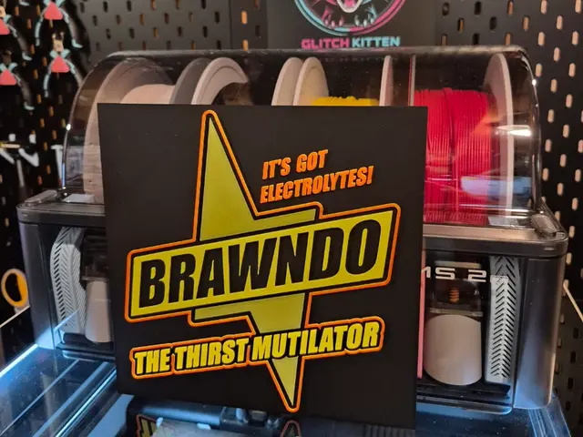 HueForge model: BRAWNDO - The Hueforge Plants Crave by Glitch Kitten