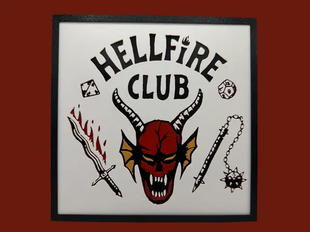 HueForge model: Hellfire Club - Stranger Things by Canadian Gamer