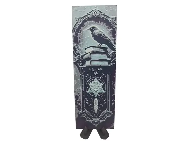 HueForge model: Magic Raven Bookmark by MythicHue's