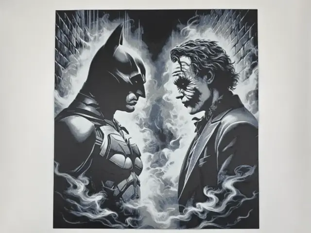 HueForge model: Batman Vs Joker by Kactus Fpv
